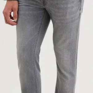 GREY KURT CARROT FIT PLAIN JEANS